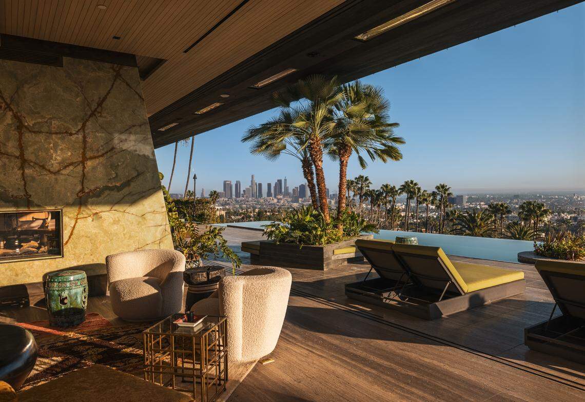“The only budget was there was no budget; everything had to be the best,” according to a property description from listing agency The Beverly Hills Estates.
