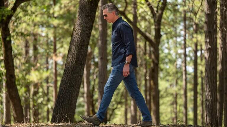Newsom promotes climate leadership abroad, blocks data center transparency at home