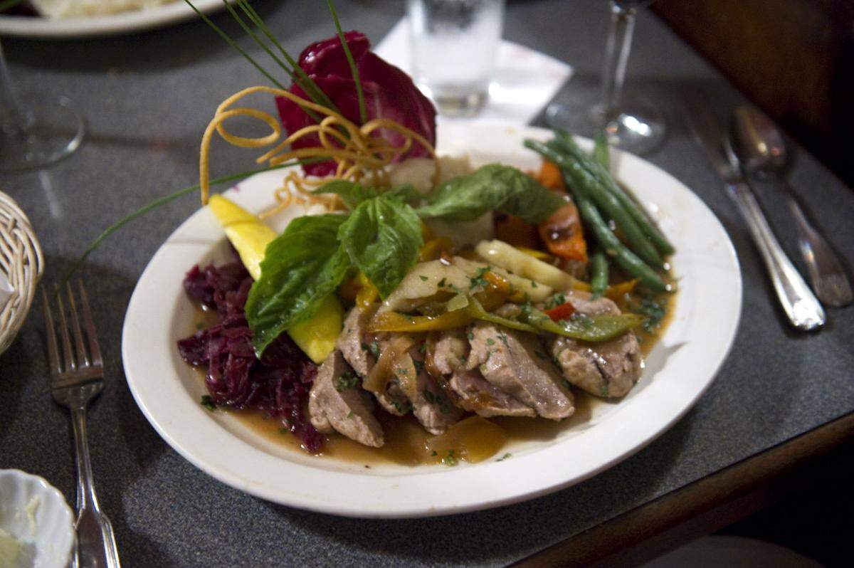 Pork tenderloin at Moxie.