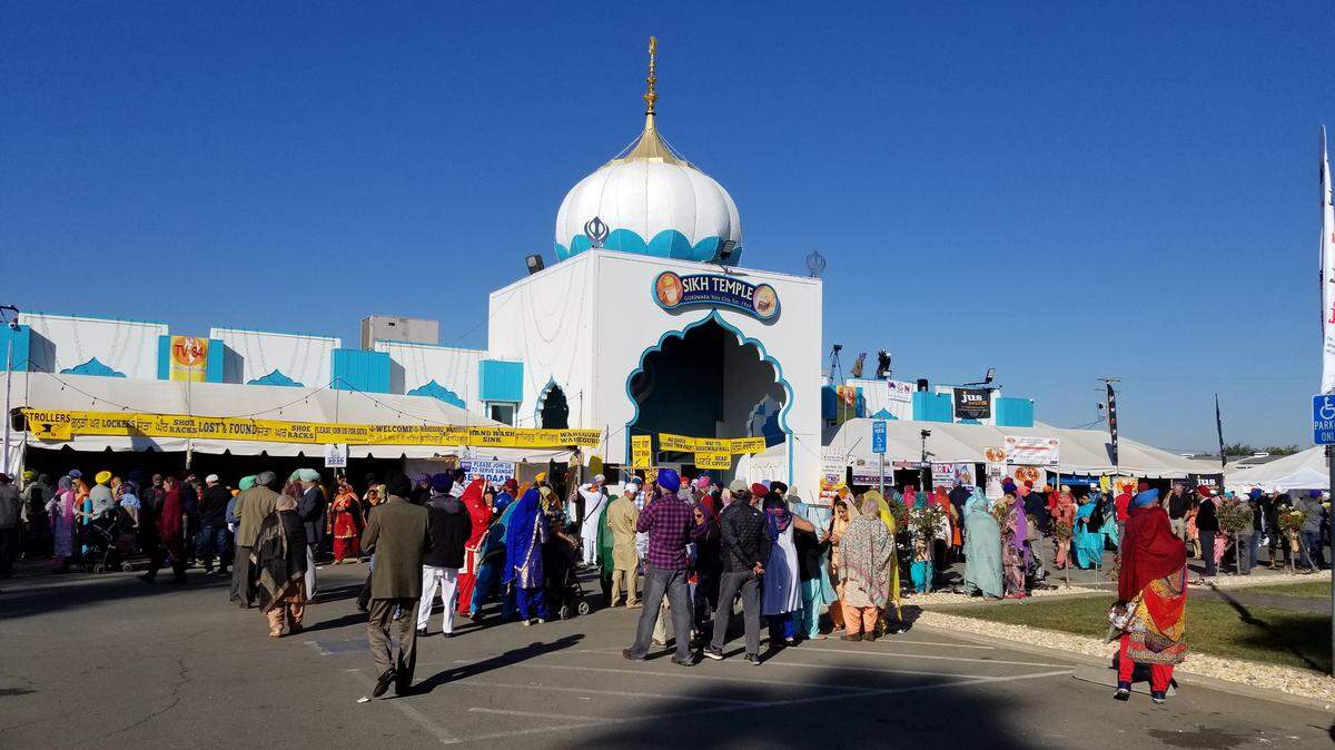 The Sikh Temple in Yuba City hosts the 40th annual Yuba City Nagar Kirtan from Nov. 1-3. The festival expects to draw over 100,000 attendees across the weekend.