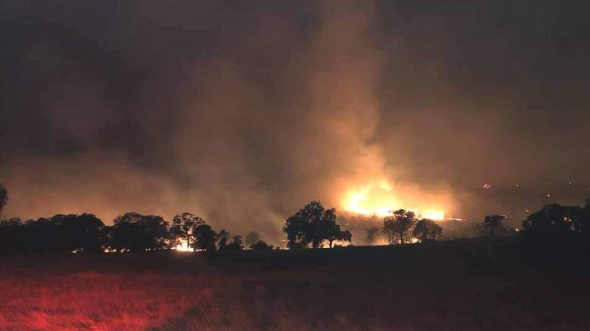 A 600-acre fire is burning at Upper Bidwell Park in Chico, California, after sparking Thursday, June 17, 2021. City fire officials and Cal Fire said the fire was 25% contained as of Friday morning but that response would continue through the weekend.