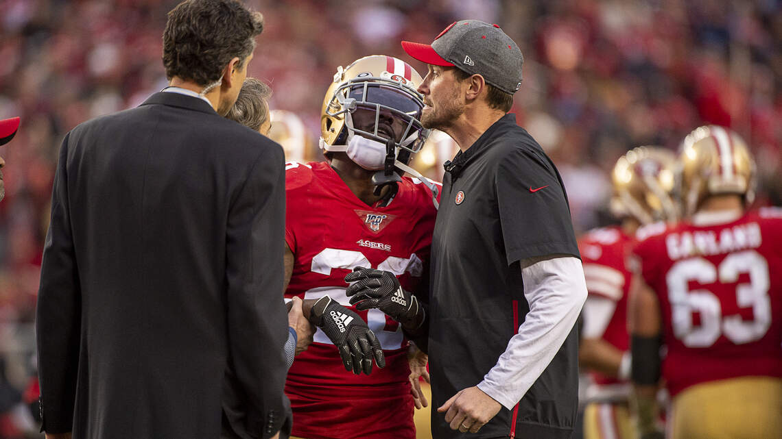 49ers notebook: Joe Woods talks Browns job, Coleman expected to play in Super Bowl