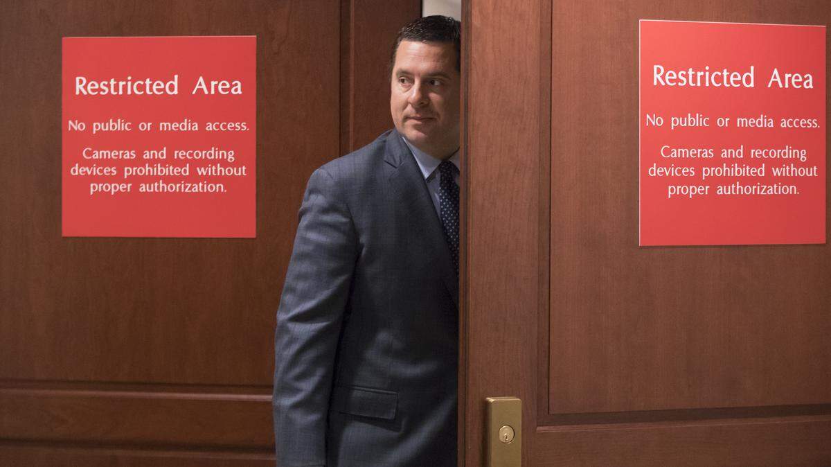 Then- House Intelligence Committee Chairman Devin Nunes in 2018.