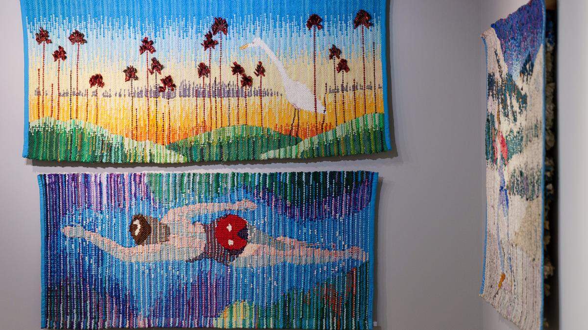 Wall tapestries by Birgitta Olsen will be on display at the ‘Weaving and Woodwork: A Scandinavian Design Partnership’ exhibit at the UC Davis Design Museum.