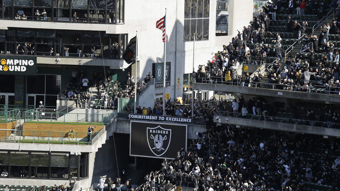 The Raiders are preparing for their Las Vegas move. For now, they’re in location limbo