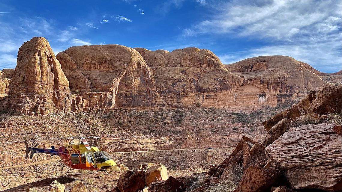 Four people were injured over a three-day period during Thanksgiving week in Utah, rescuers said. The injuries happened during a BASE jumping fundraiser at the Kane Creek Canyon.