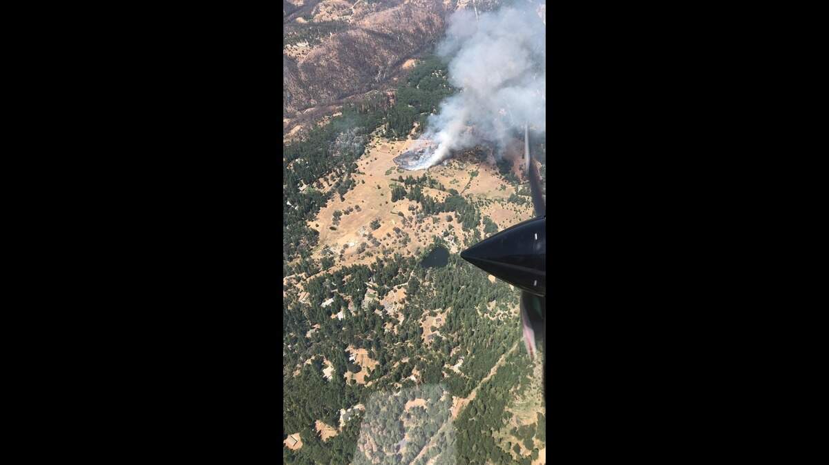 A 6 to 7 acre fire burning north of Colfax prompted evacuations in the Shady Glen area in the early afternoon Thursday, July 28, in Placer County.