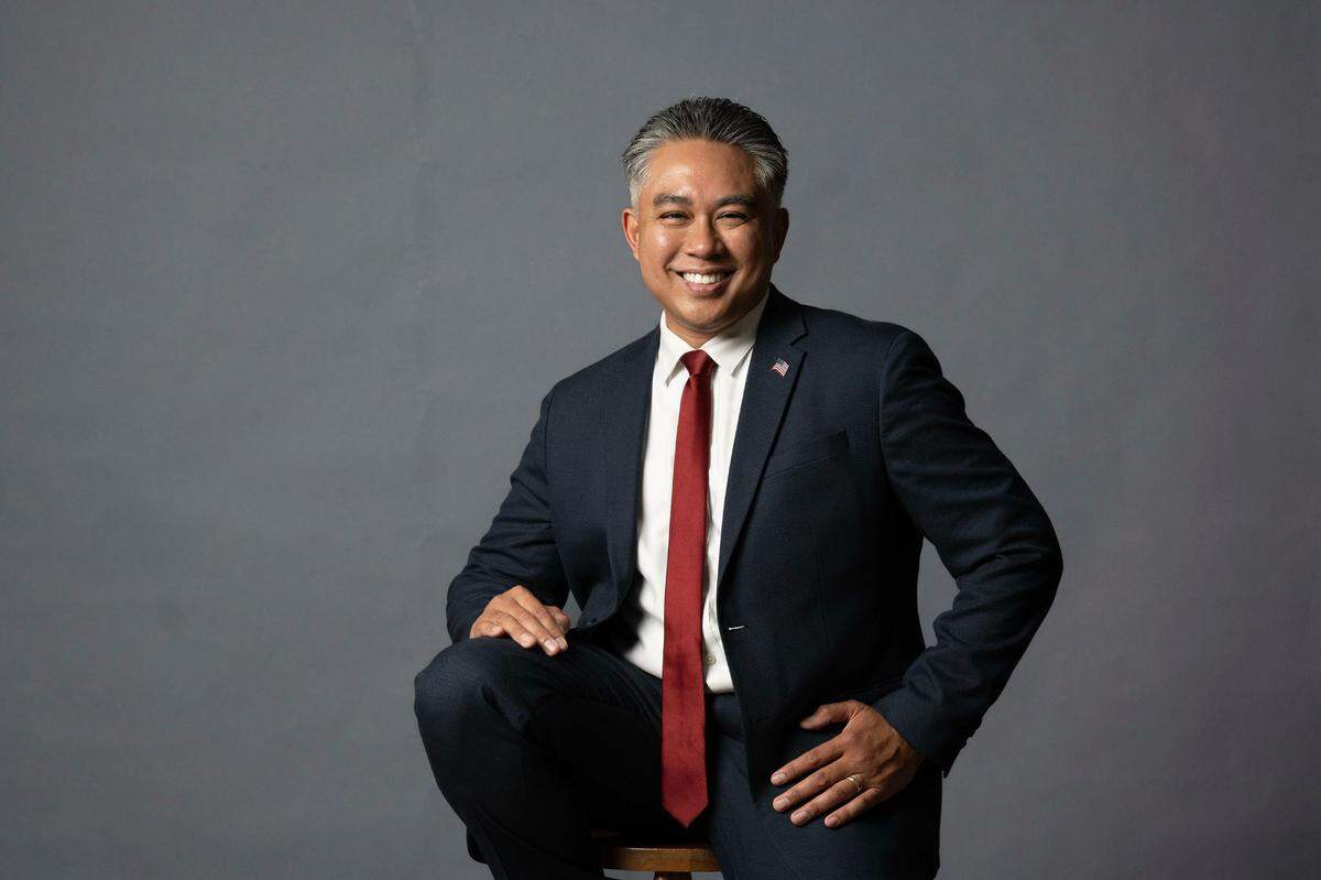 Jeffrey Javinar, attorney with California Department of Corrections and Rehabilitation, poses for a portrait Aug. 27, 2024, as one of this year’s AAPI Change Makers.