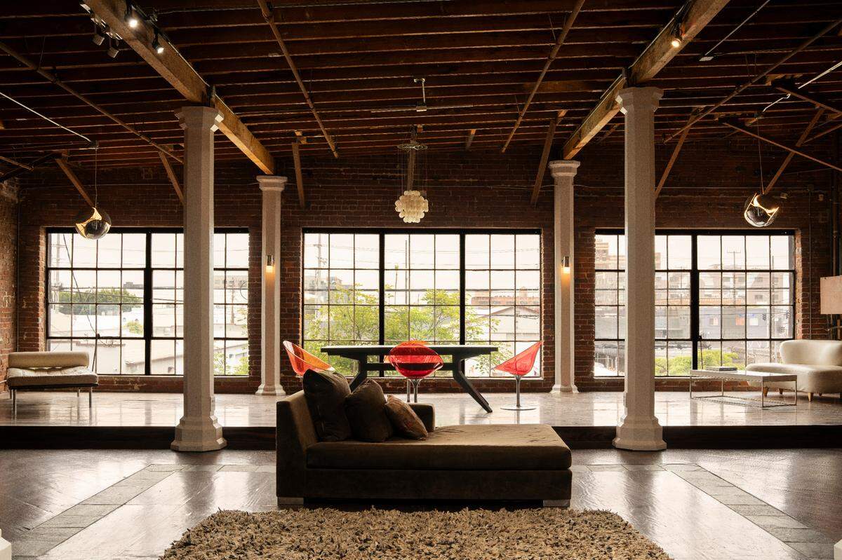 The Magnus Walker warehouse in the heart of the Downtown Los Angeles Arts District was built around 1902.