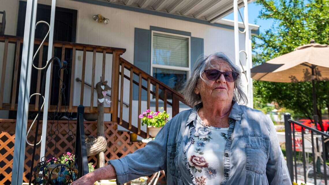 In a California manufactured home park, seniors asked to sign leases that may outlive them