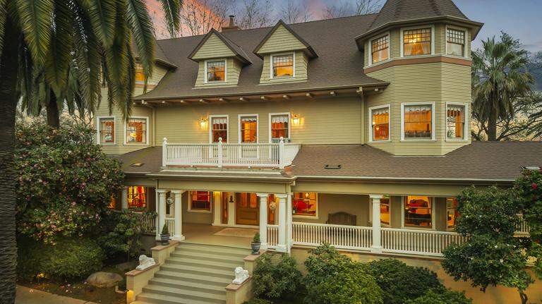 Immaculate 1902 Victorian rising above Loomis is a rare Sacramento area listing