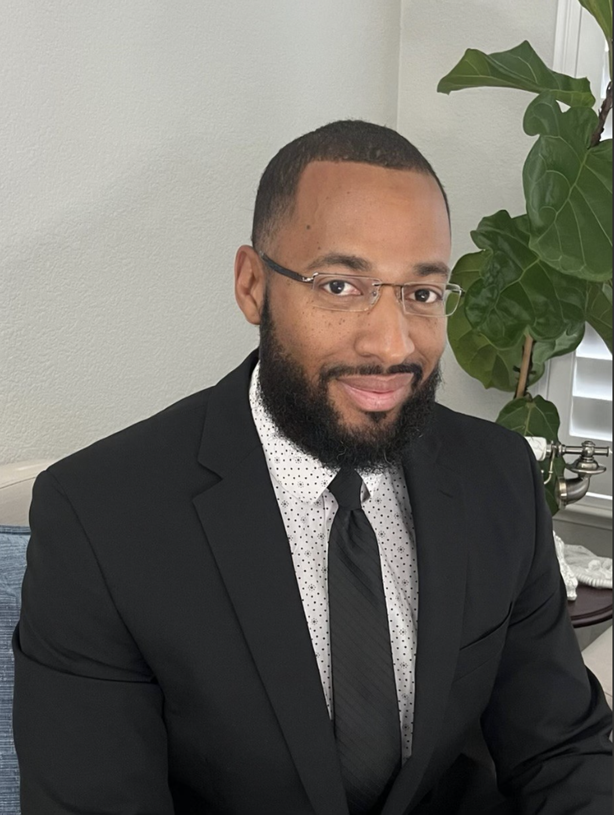 Eugene Stovall, principal at Matsuyama Elementary School