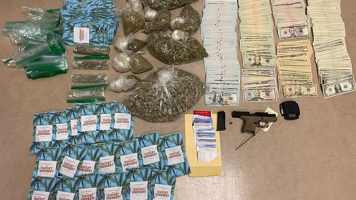 The Sacramento County Probation Department discovered drugs, weapons and evidence of suspected Employment Development Department fraud during a compliance check.