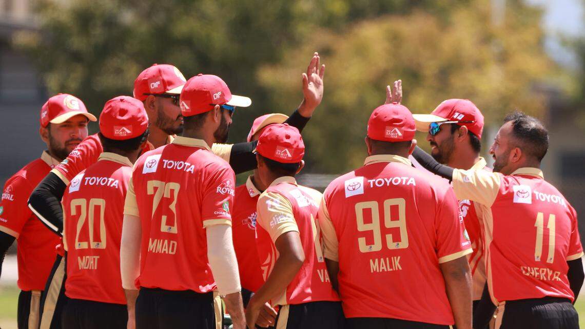 The Grizzlies, Sacramento’s nearest minor league cricket team, in action.