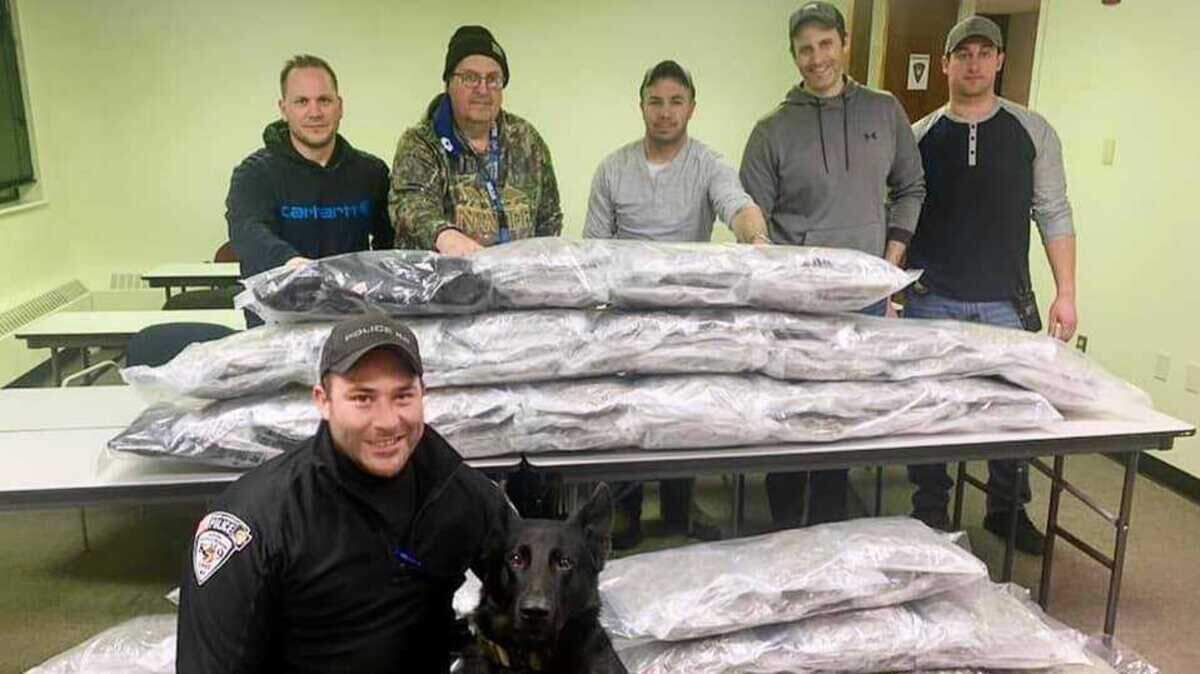Investigators on Saturday March 13, 2021, seized about 120 pounds of marijuana found inside five bags on a flight from Sacramento to Buffalo, N.Y.