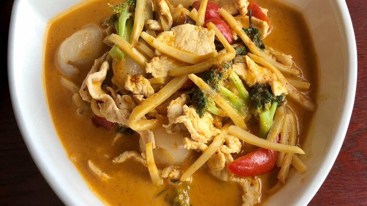 Rambutan curry at Kaidao Thai Street Food.