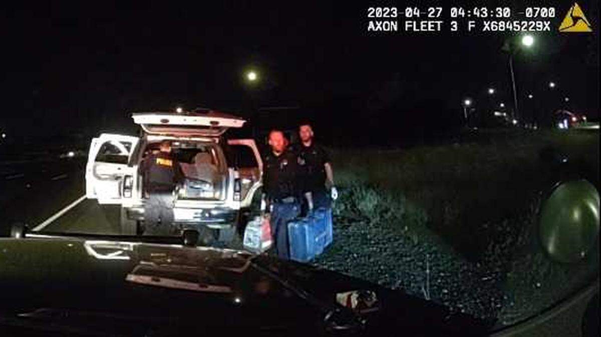 Folsom police officers’ bait items assisted in the arrest of a suspect on April 27, 2023. Officers arrested Sacramento’s Benjamin Ritter, 41, on theft and narcotic-related charges after they tracked the bait item traveling westbound on Highway 50.