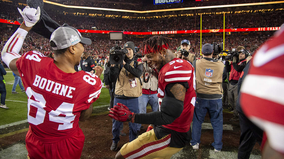 R-E-L-A-X: You won’t find a looser locker room as the 49ers prepare for the Super Bowl