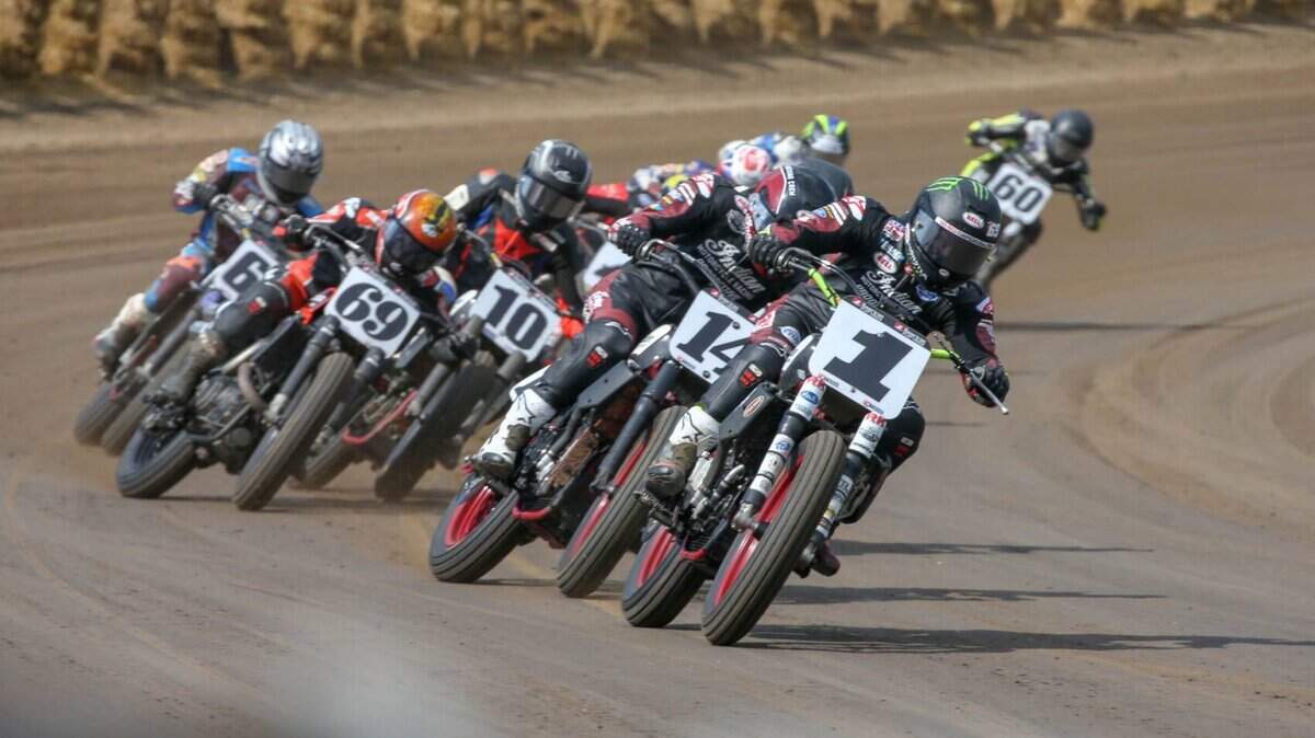 Flat track motorcycle racer Jared Mees hopes to capture his third consecutive Cal Expo AFT win on Sept. 11-12.