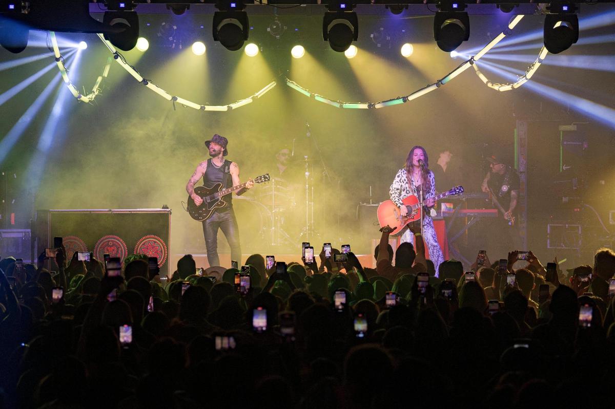 Latin pop duo Jesse & Joy perform at Ace of Spades on Friday, July 14, 2023, in Sacramento as part of their 29-city summer tour.