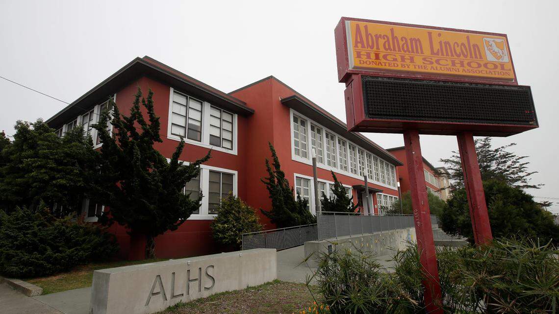 Abraham Lincoln High School in San Francisco will be among 44 schools to have their name changed following a 6-1 vote by the school board. Those plans are now on hold, school officials say.