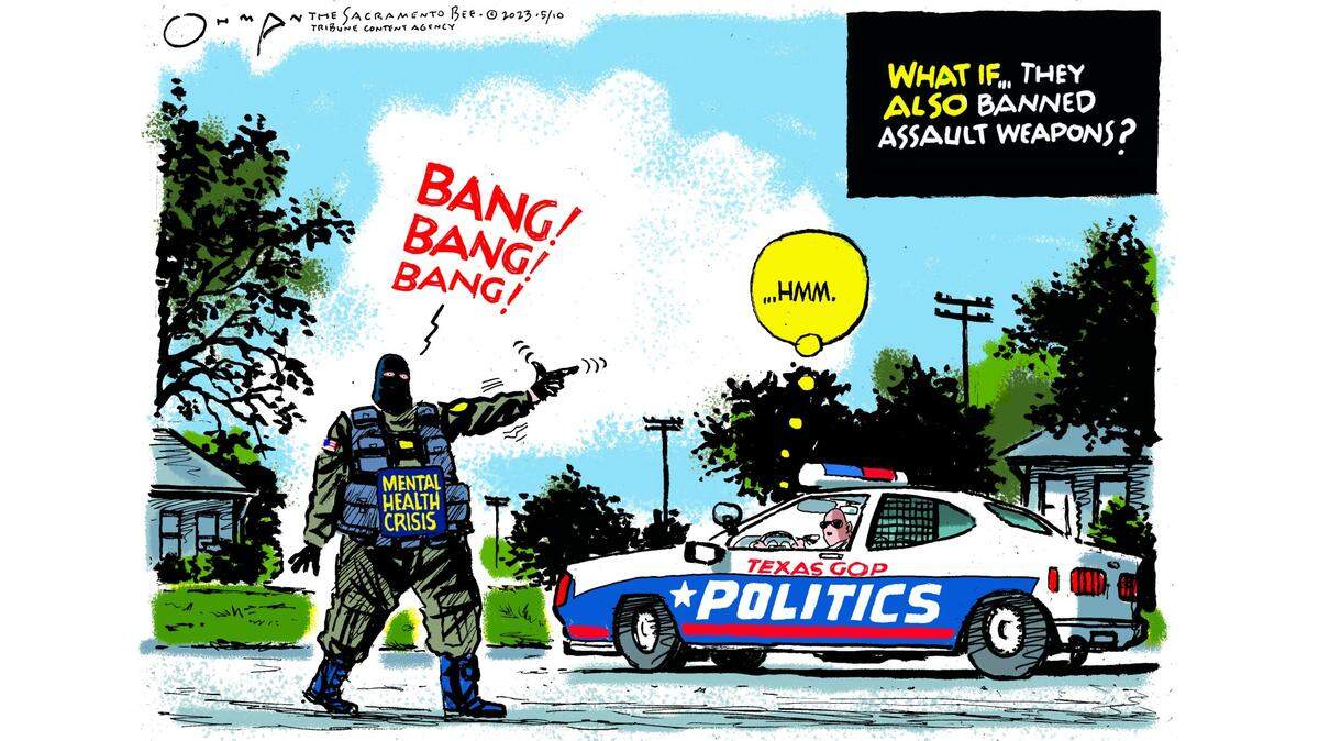 Texas GOP politicians cite the mental health crisis as the priority, not the assault weapons crisis.