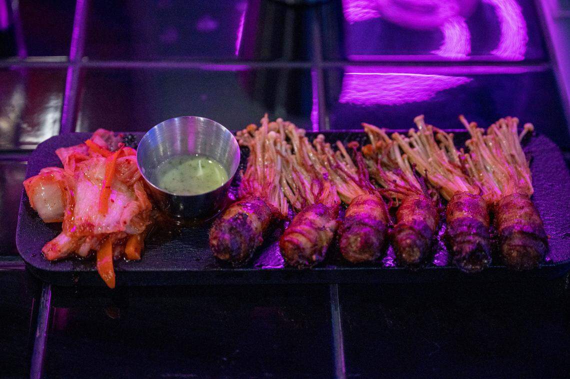 Zee-Mussy pork belly are available as appetizers at Z Town Asian Gastro Bar in Elk Grove earlier this month.