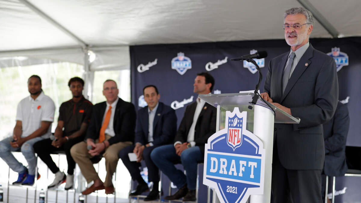 Cleveland mayor Frank Jackson announced in 2019 that the city would welcome the 2021 NFL draft. Assuming the coronavirus pandemic doesn’t derail those plans, Cleveland will be abuzz April 29, when this year’s draft begins.