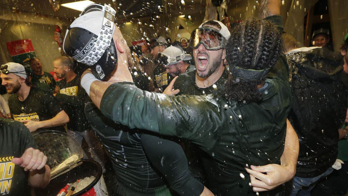 Season of Destiny: A’s clinch first playoff spot since 2014