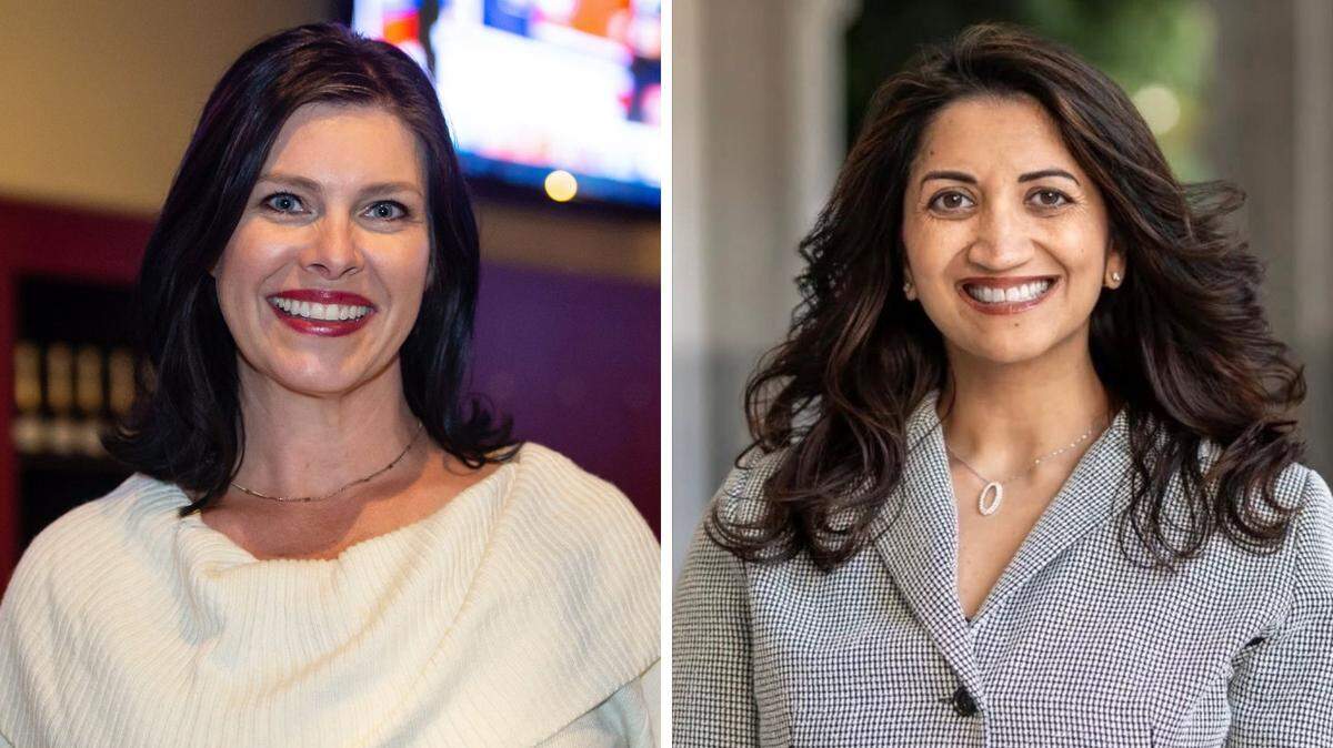 Sacramento City Councilmember Lisa Kaplan, left, and Jennifer Chawla, a first time candidate, are running against each other for a Sacramento city council seat.