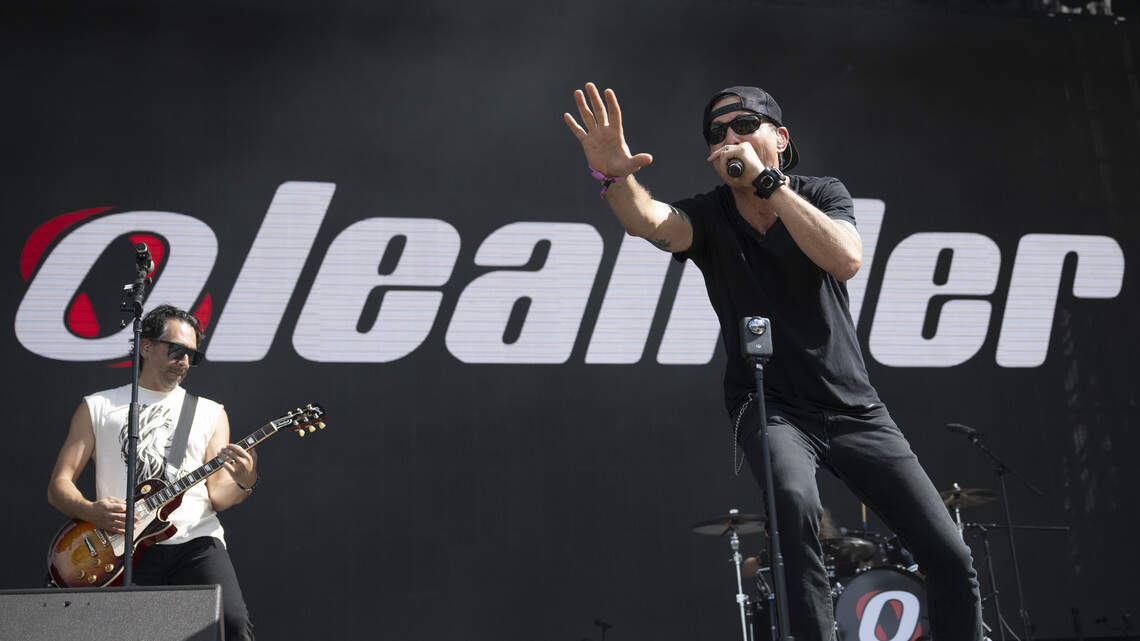 Dance Gavin Dance, Oleander bring Sacramento pride to Aftershock festival