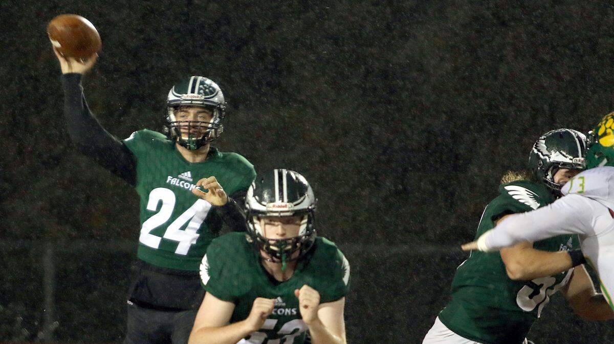 Colfax, seen here in a previous game, fell to San Diego in their Division 5-A CIF State Championship game Saturday night.