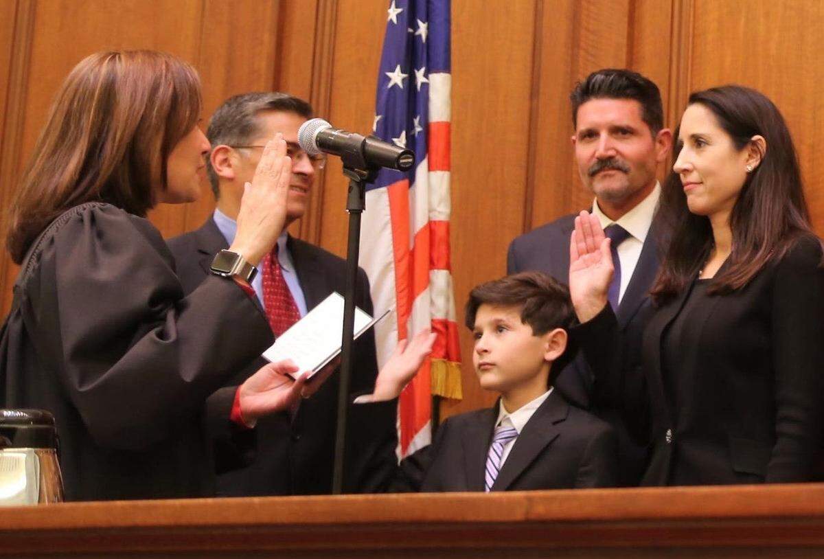 Justice Patricia Guerrero is confirmed to the 4th District Court of Appeal in San Diego in 2017.