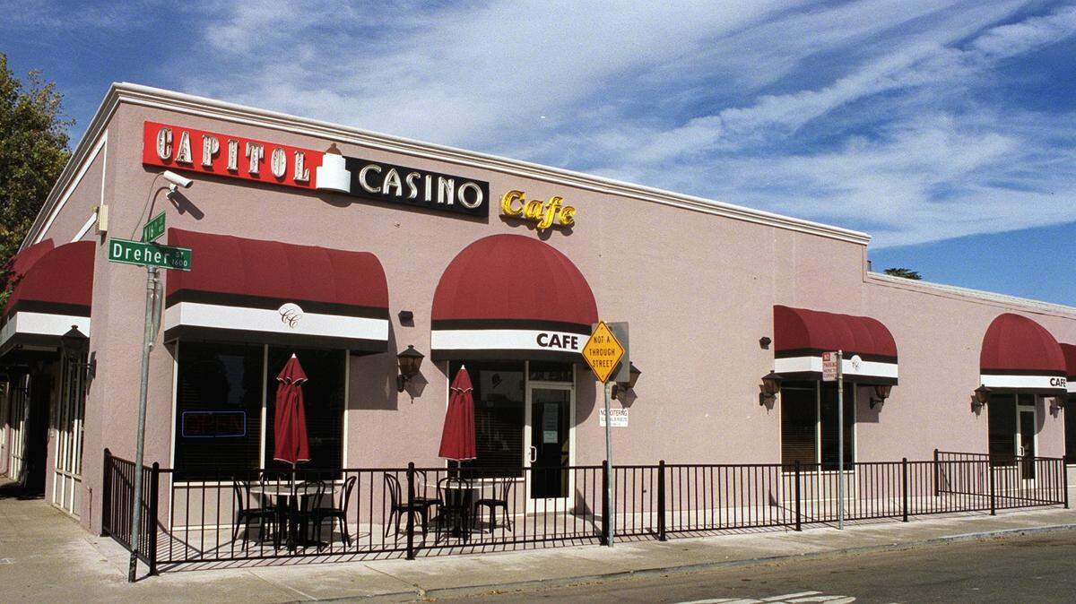 Capitol Casino at 411 N. 16th St. in Sacramento is seen in 2001.