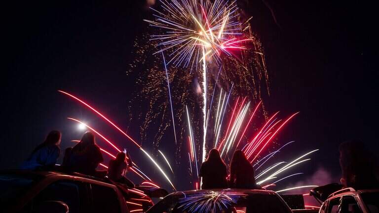 See how the Sacramento region celebrated the Fourth of July in an atypical 2020
