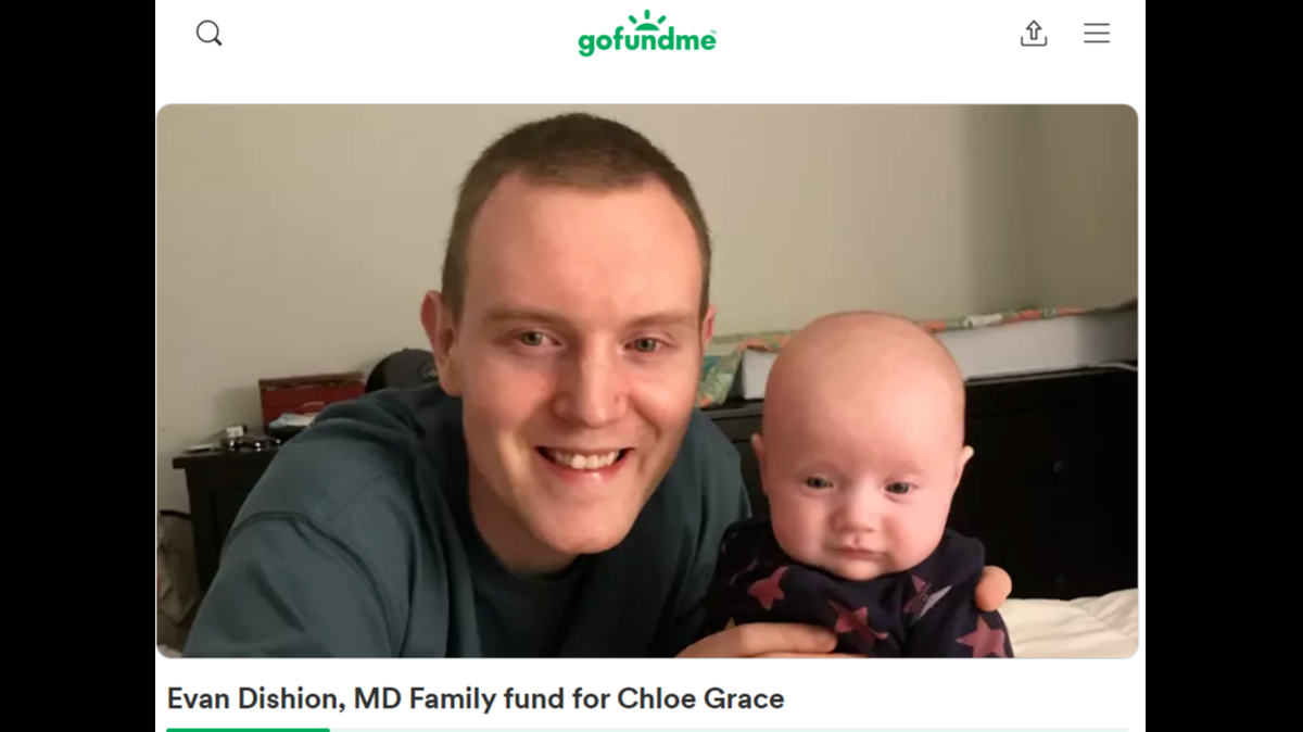 A new dad and doctor has been identified as the hiker who died of heat exhaustion on Labor Day after his group ran out of water halfway through their Arizona hike, media reports say. Screengrab from GoFundMe