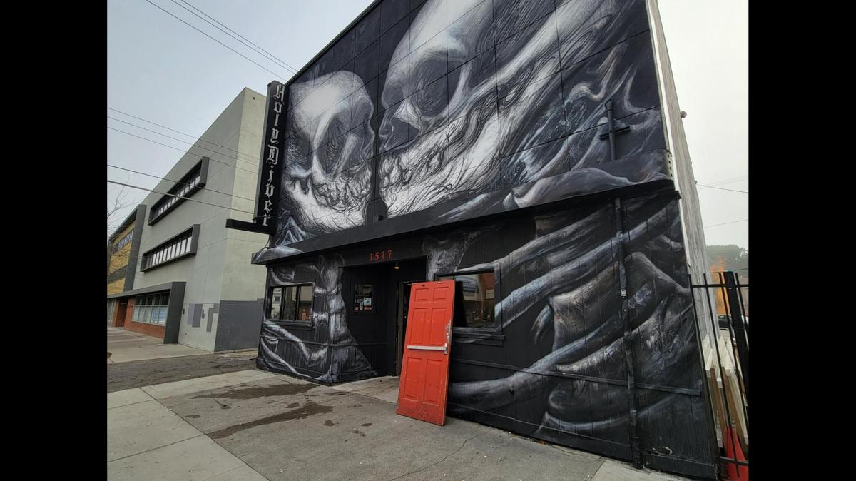 Holy Diver, at 1517 21st Street in midtown Sacramento, seen Monday, December 20, 2021, as it prepares to close permanently.