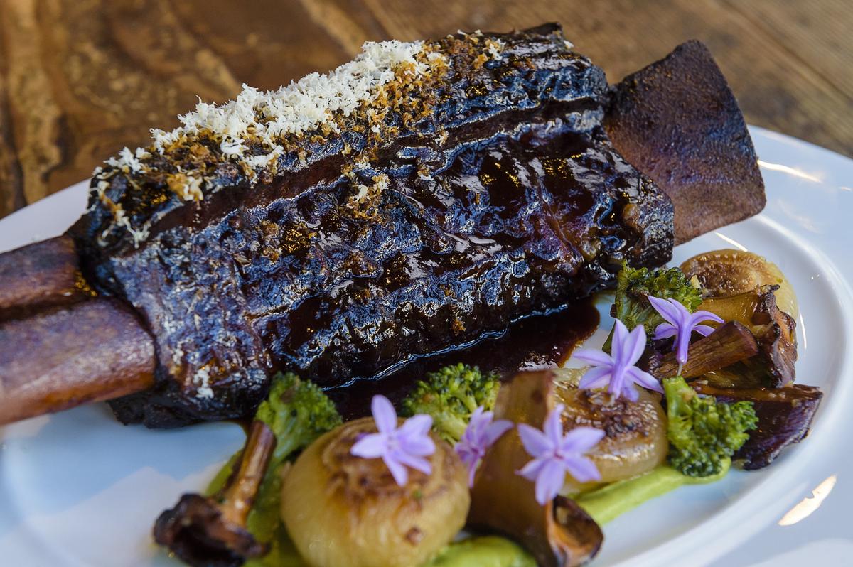 Beef short rib at Grange on Tuesday, October 30, 2018 in Sacramento.