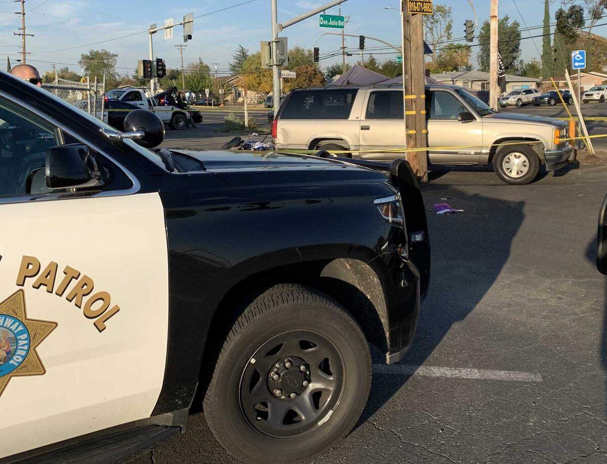 Two women died Friday Oct. 29, 2021, when a silver Hyundai Elantra hit them as they stood near Watt Avenue and Don Julio Boulevard in North Highlands, California.