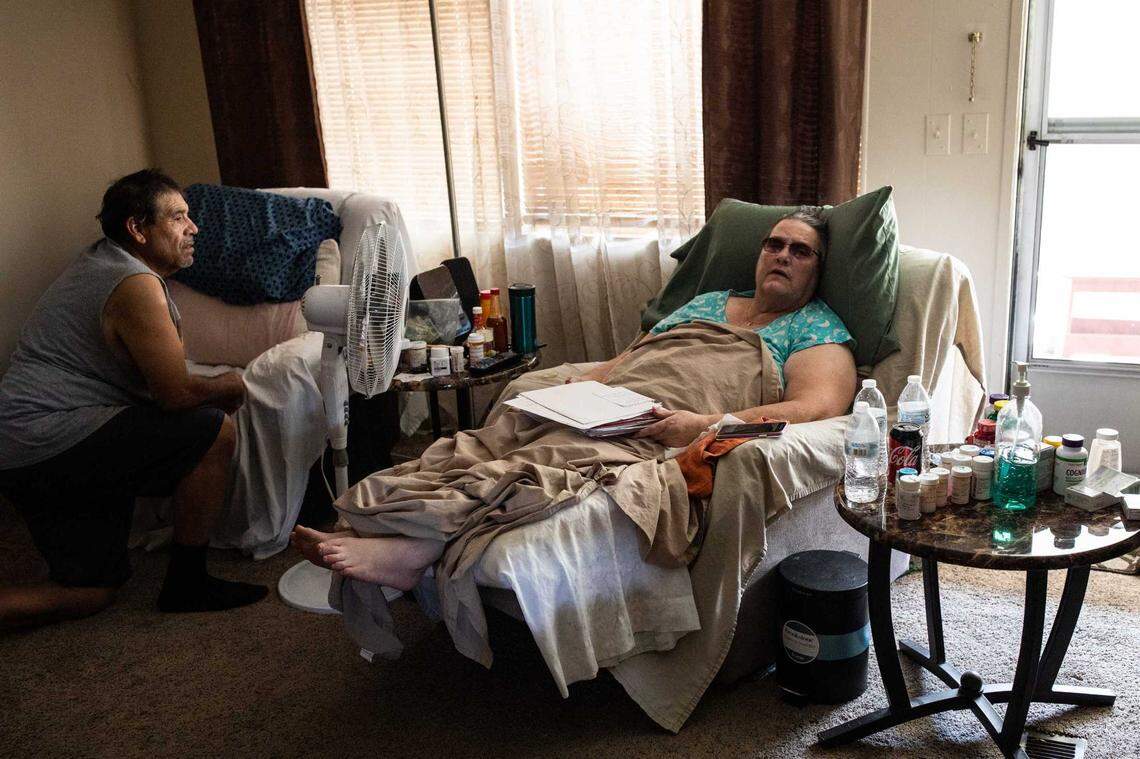 Gail Soto says her biggest concern following the closure of Lags Medical Centers is a spinal stimulator staffers surgically inserted in her back. The battery is failing, she says, and doctors she has approached about removing the device tell her, “We don’t want nothing to do with that.”