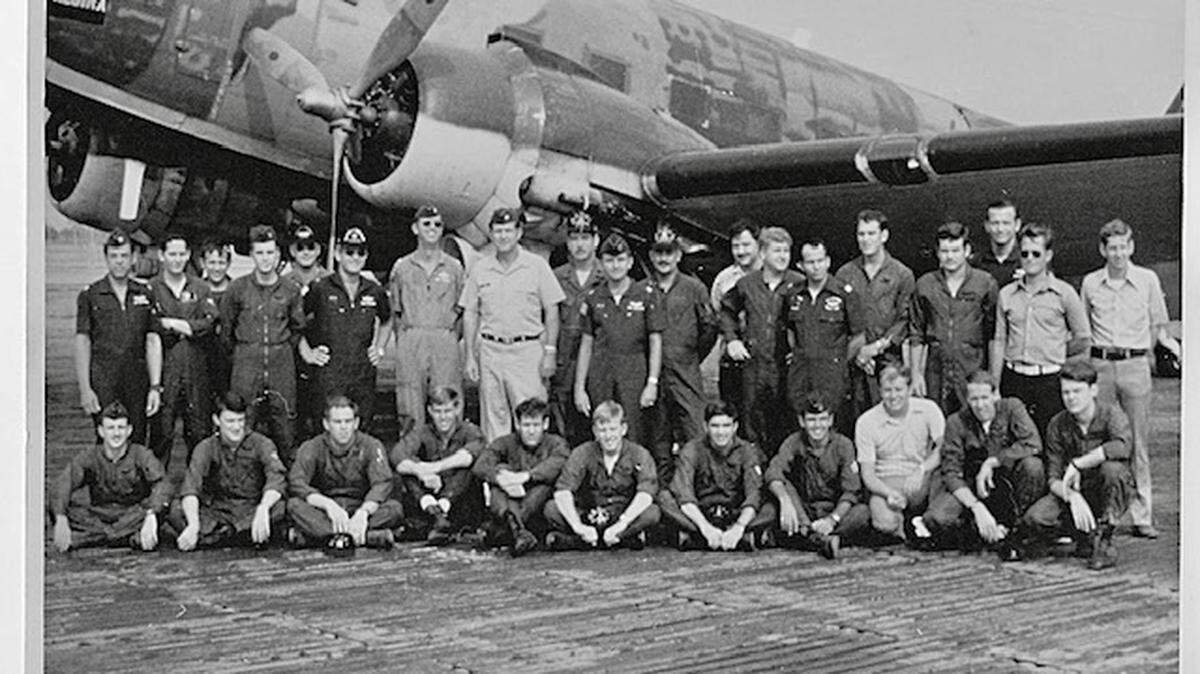 The 361st Tactical Electronic Warfare Squadron stationed at Ubon Royal Thai Airforce Base.