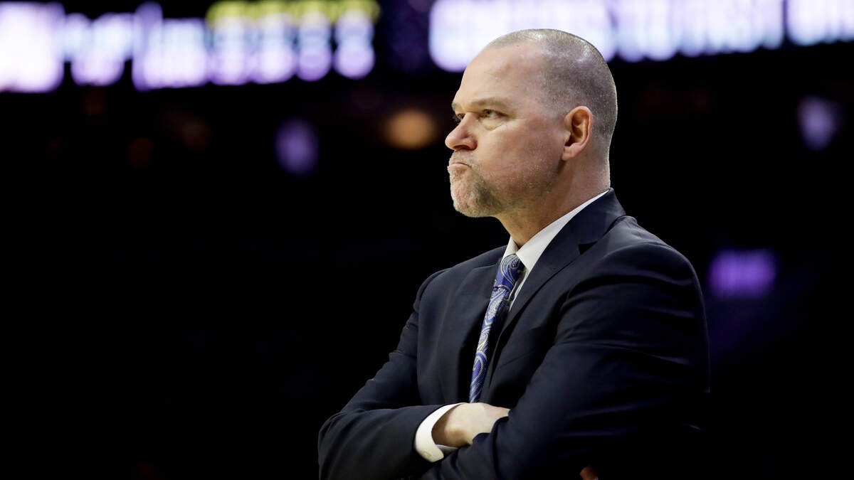Denver Nuggets coach Michael Malone was ejected in the second quarter of Wednesday’s game against the Kings.
