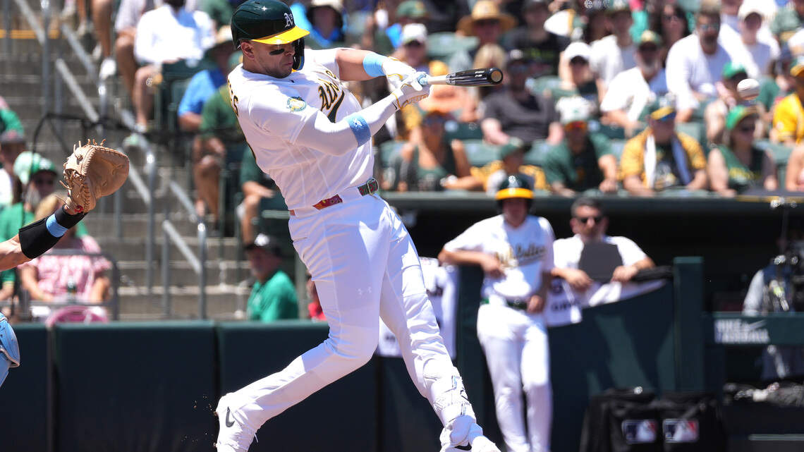 A’s call up Triple-A slugger, left-hander in roster shakeup. What does it mean?