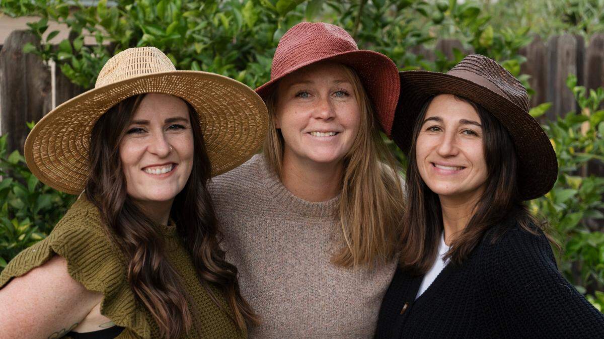 Mindscape Fermentations founders Lauren Houston, left, Lauren Price, center, and Charlotte Crott opened the Rocklin brewery in May 2022.