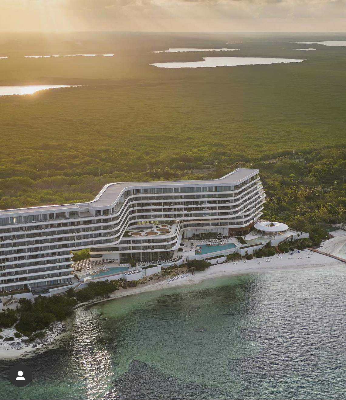 A stunning view of SHA Wellness Clinic Mexico.