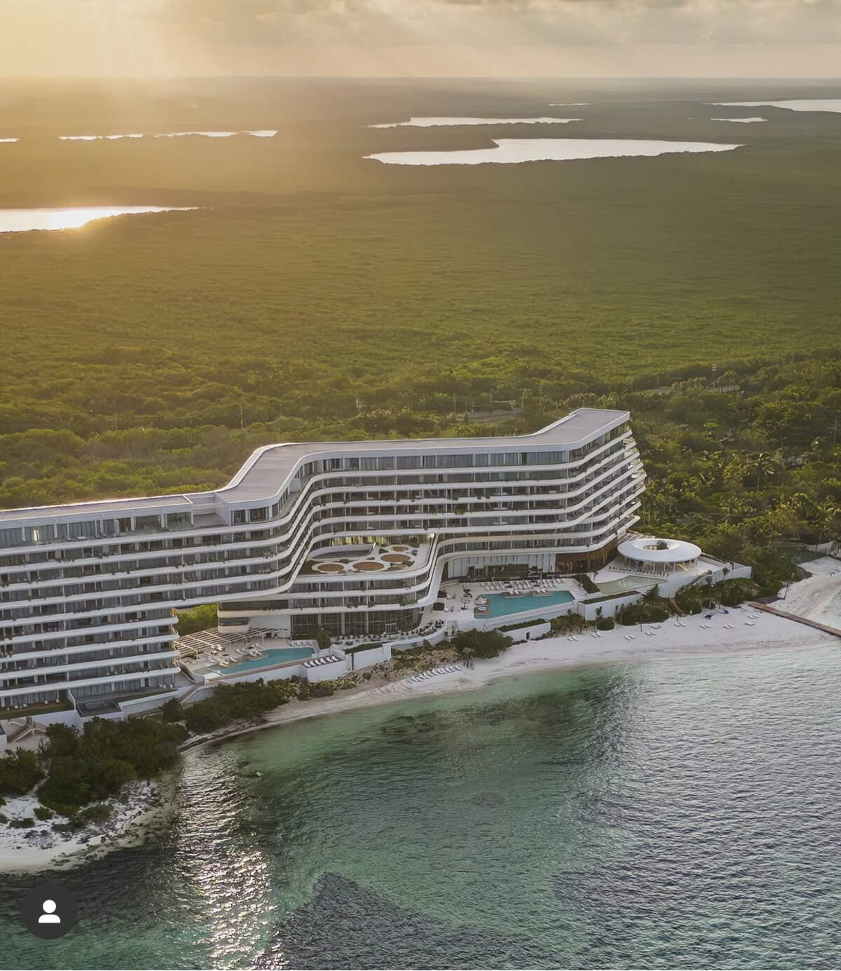 A stunning view of SHA Wellness Clinic Mexico.
