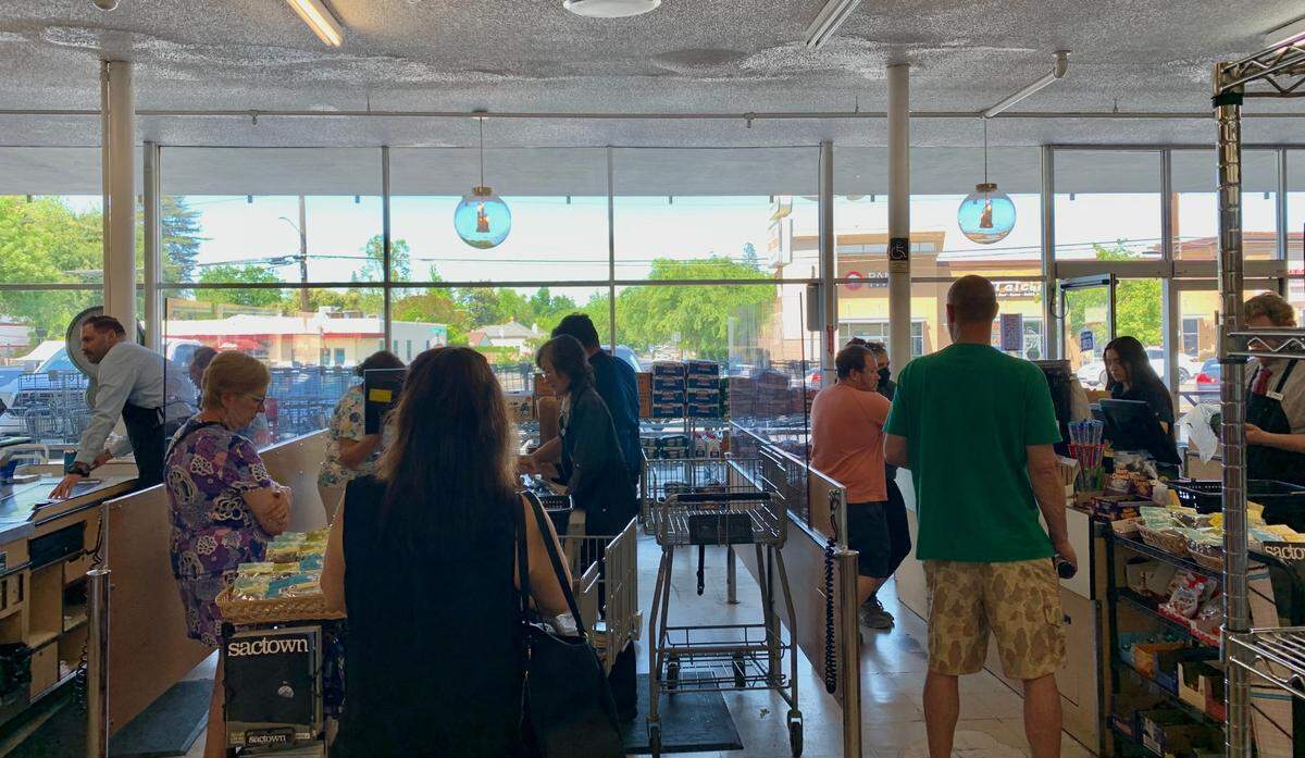 Service journalism reporter Brianna Taylor visits Corti Brothers at 5810 Folsom Blvd., Sacramento on May 13, 2023, with $25.