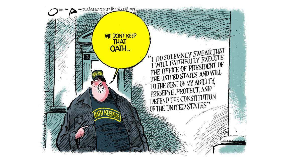 Jack Ohman: Oaf of office ...