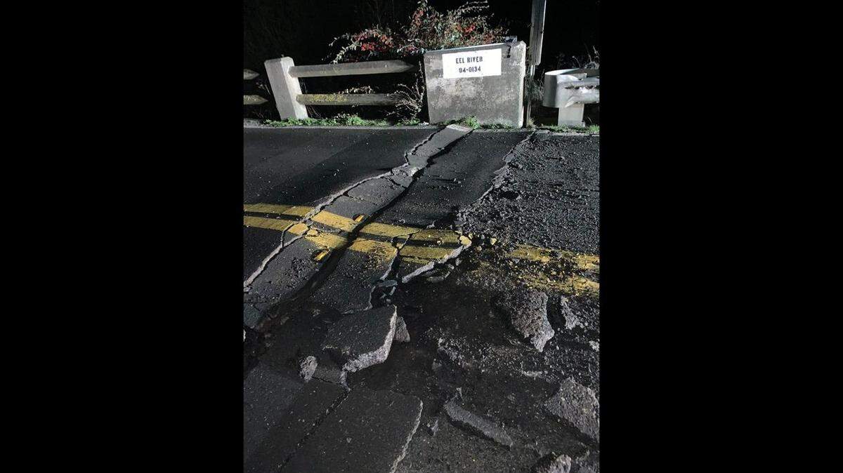 Dozens of aftershocks pummel Northern California coast following 6.4 quake