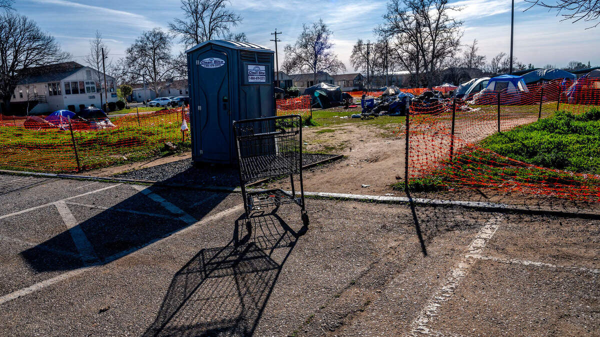 A homeless camp near the North Auburn government campus is stressing Placer County government employees.The homeless residents were given a 30 day notice to vacate on Jan. 20. One resident of the camp complained the orange construction fence made it feel like a concentration camp.